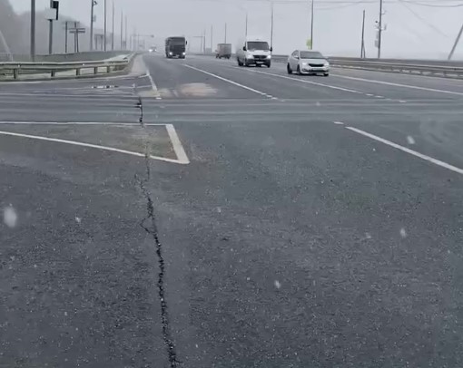 В Саратовской области на Радоницу пошел снег